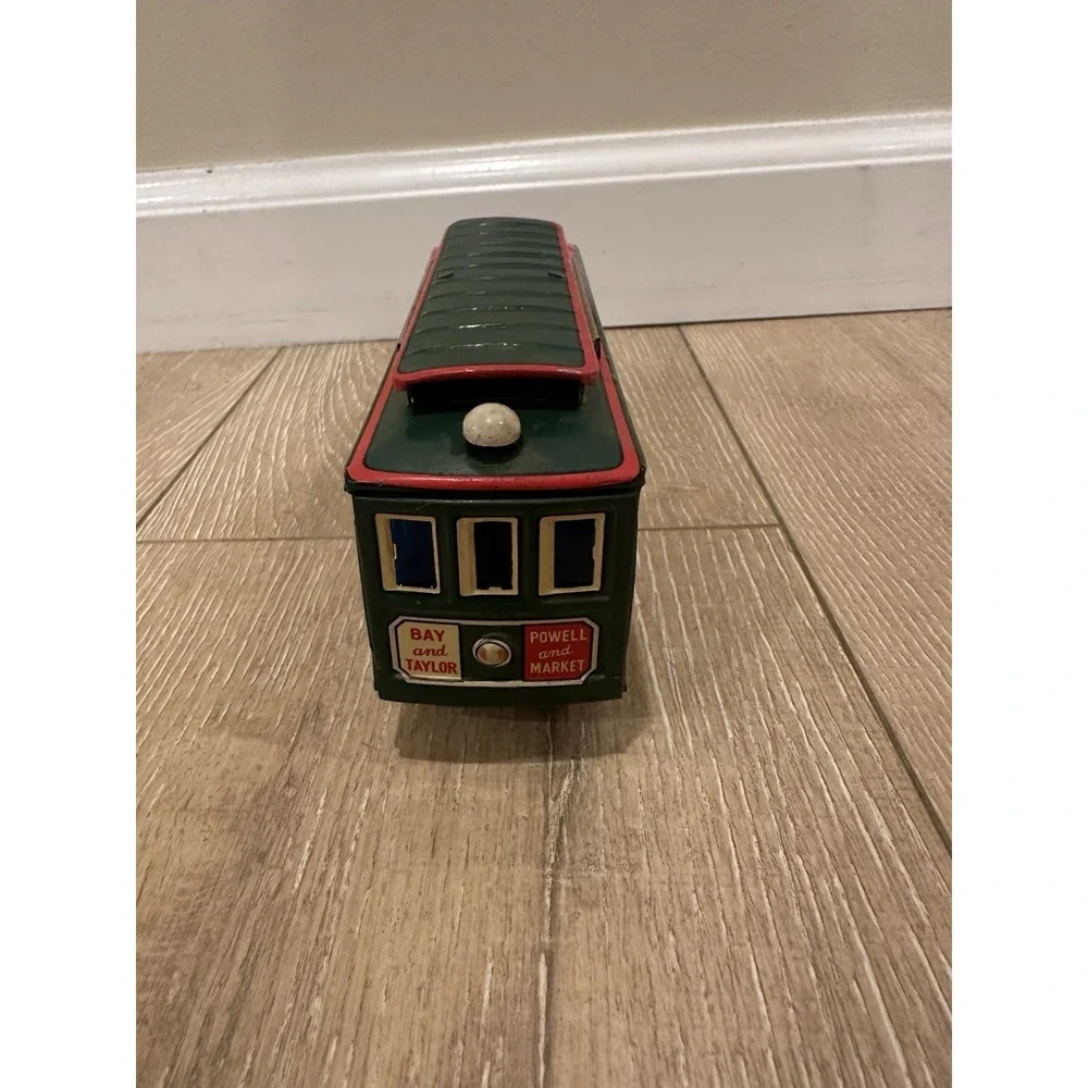 San Francisco Cable Car Powell & Mason/Bay‎ & Taylor Vintage Tin Toy Japan